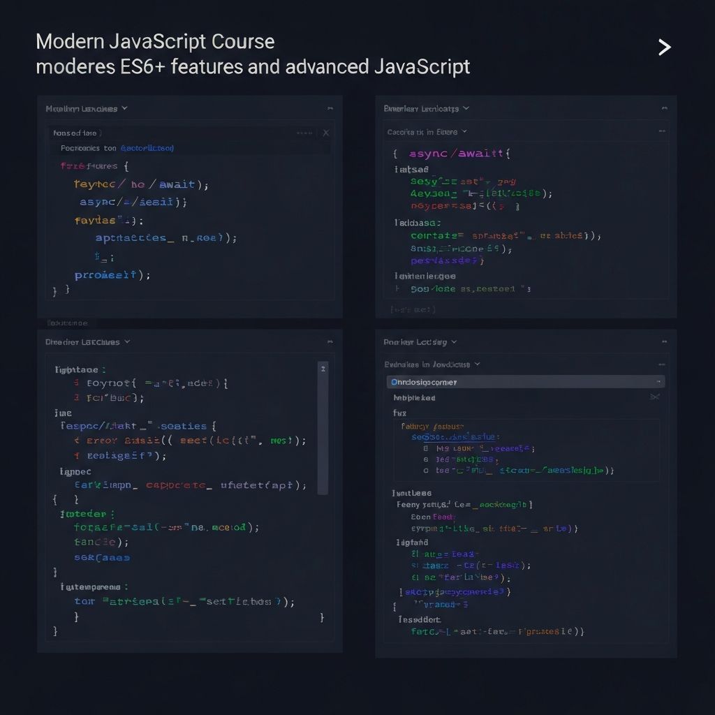 JavaScript ES6+ Mastery